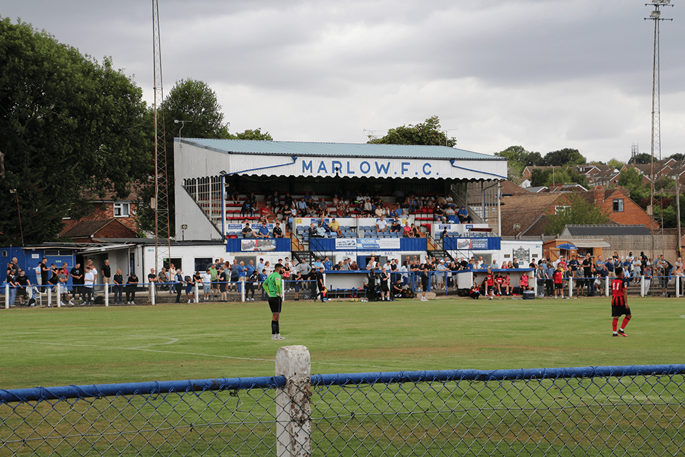 Marlow Football Club Live on BBC - FA Cup - Red Van Plumbers